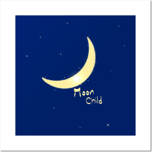 Moon child Posters and Art